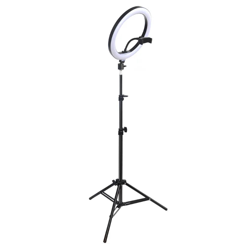 6-12" Selfie Ring Light Photography Led Rim 14 inch Lamp Tripod Stand Ringlight For Live Video Streaming