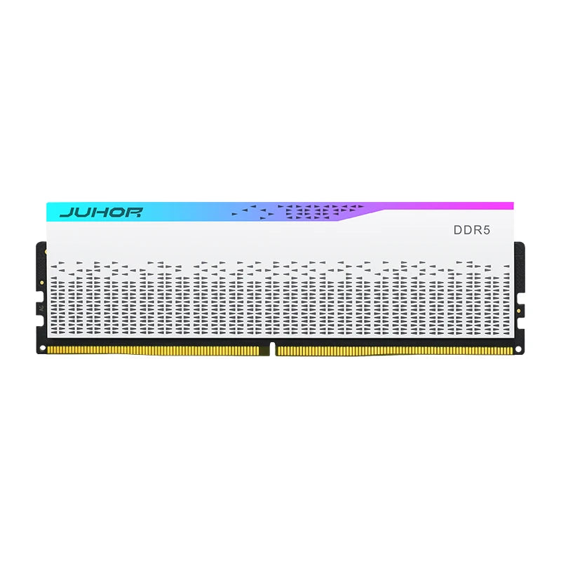 JUHOR DDR5 16GB 32GB 6000MHz 6400MHz 6800MHz RGB DDR5 DIMM Desktop Memory New Dimm Memoria Rams With HeatSink